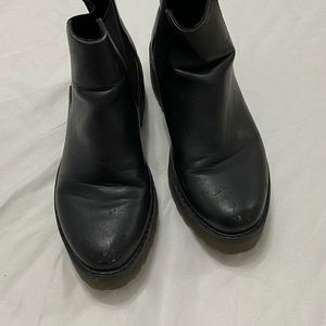 Black boots